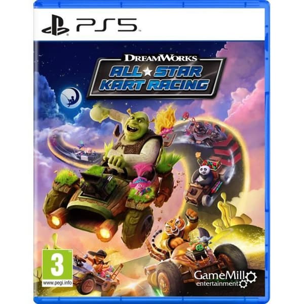 Racingspel - DreamWorks - All-Star Kart Racing - PS5 - I kartong - PEGI 7+