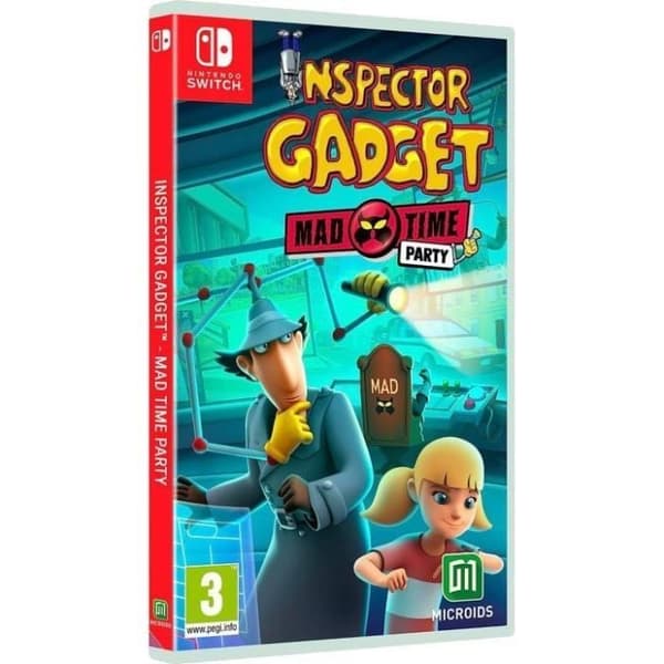 TV-spel - INSPECTOR GADGET - MAD TIME PARTY - Äventyr - 1-4 spelare - Nintendo Switch