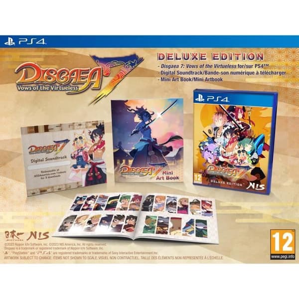 Rollspel - DISGAEA - VÄRDAR AV DE DYGDSJUKA - Deluxe-utgåvan - Nätverksläge: Ja - Onlineläge: Nej
