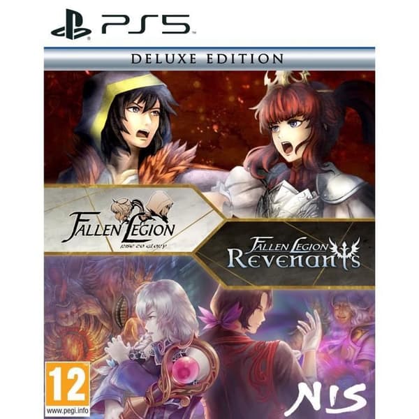 TV-spel - NIS AMERICA - Fallen Legion: Rise to Glory - Double Pack Deluxe - PS4 - RPG