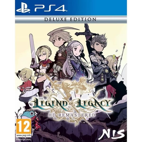 The Legend of Legacy: HD Remastered - PS4-spel - Deluxe Edition