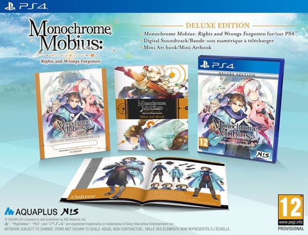 Rollspel - NIS America - Monochrome Mobius - Deluxe Edition - Fantastisk grafik - Rik berättelse
