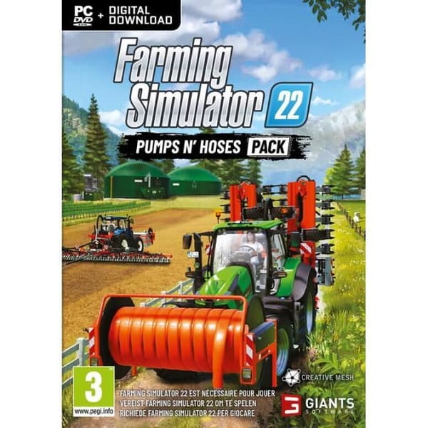 Simuleringsspel - Farming Simulator 22 - Pumps N' Hoses Pack - PC - Multiplayer - 400+ maskiner