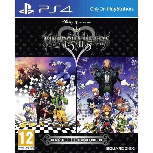 Kingdom Hearts HD 1.5 &amp; 2.5 Remix PS4-spel