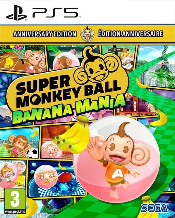 Super Monkey Ball Banana Mania Day One PS5