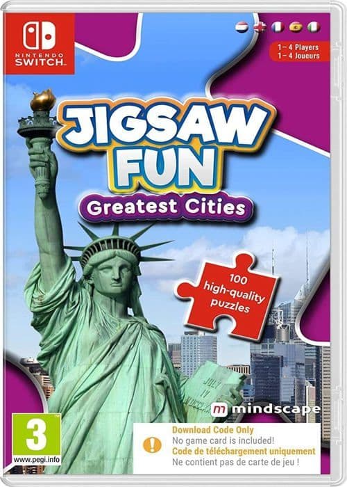 Jigsaw Fun: Greatest Cities /Nintendo Switch - (CIAB)