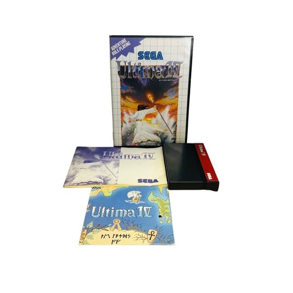 Ultima IV komplett med karta (EUR / MS)