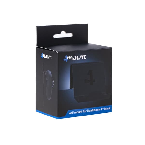 4mount - Wall Mount For Controller DS4 - Black (PlayStation 4)
