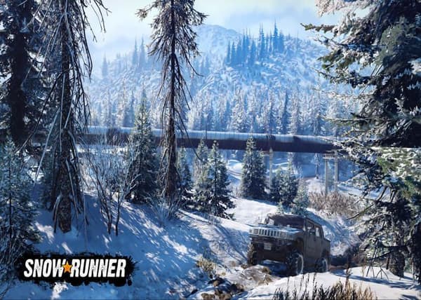 Videospelstillägg - Focus home interaktivt videospelskod - 103380 - Snowrunner (Nintendo Switch)