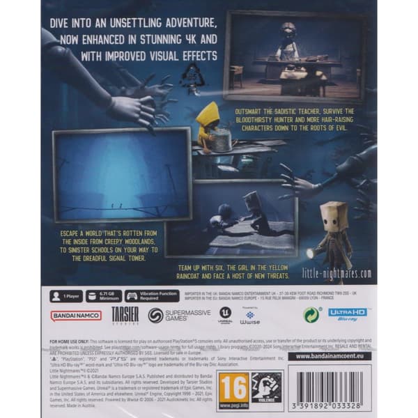 Little Nightmares II Enhanced Edition Playstation 5 PS5