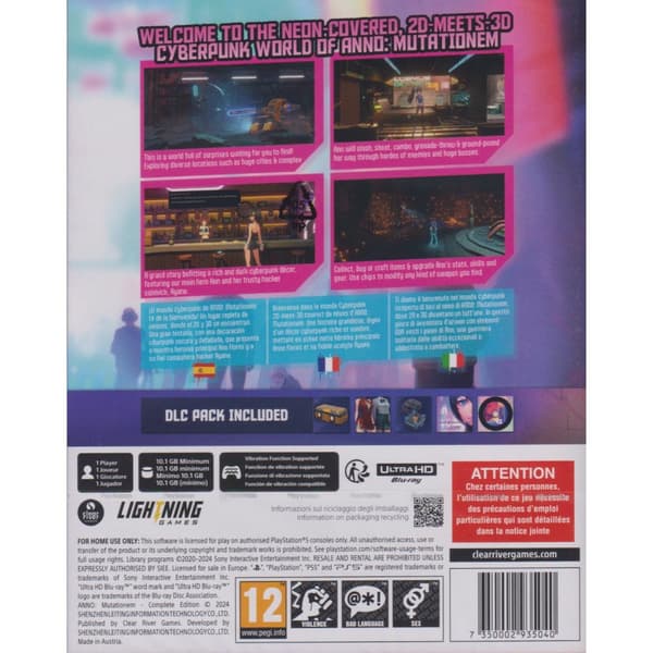 ANNO Mutationem Complete Edition Playstation 5 PS5