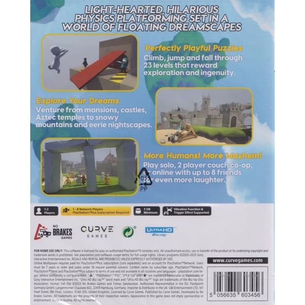 Human Fall Flat Dream Collection Playstation 5 PS5