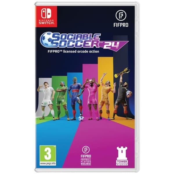 Sociable Soccer 24 - Nintendo Switch-spel