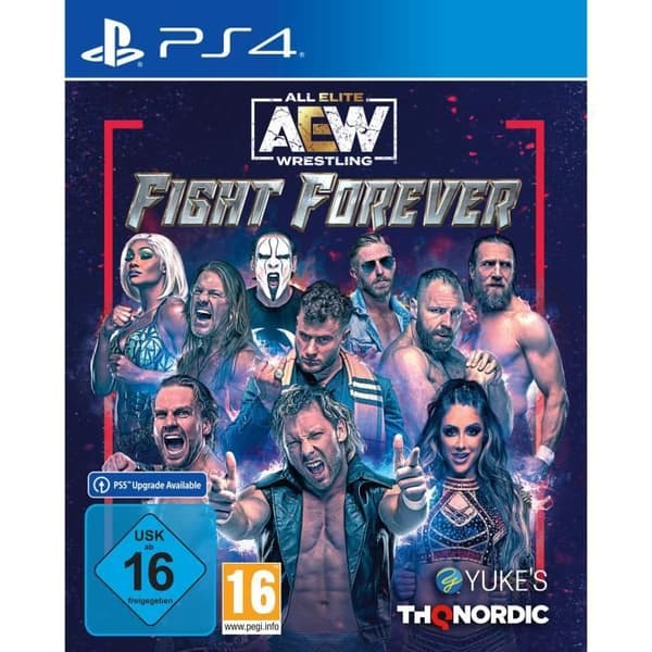 AEW All Elite Wrestling Fight Forever Playstation 4-spel