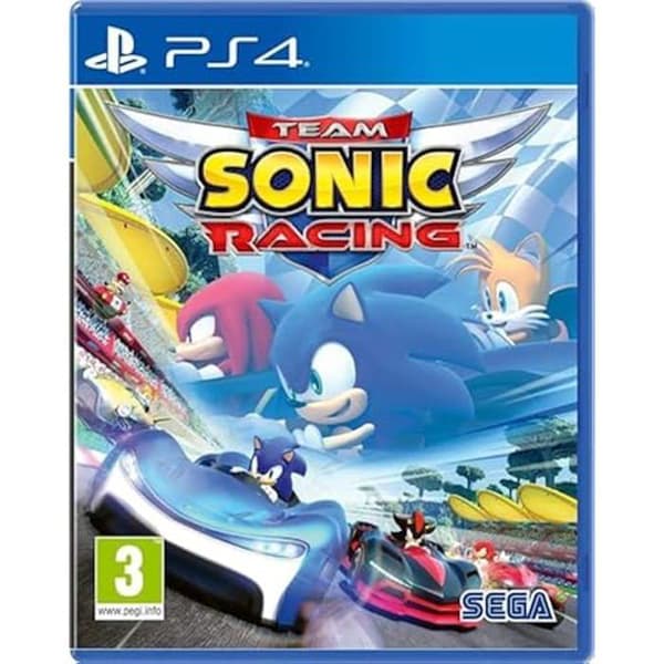 Videospel - Sega - Team Sonic Racing - 1-4 spelare - Onlineläge - PEGI 3+