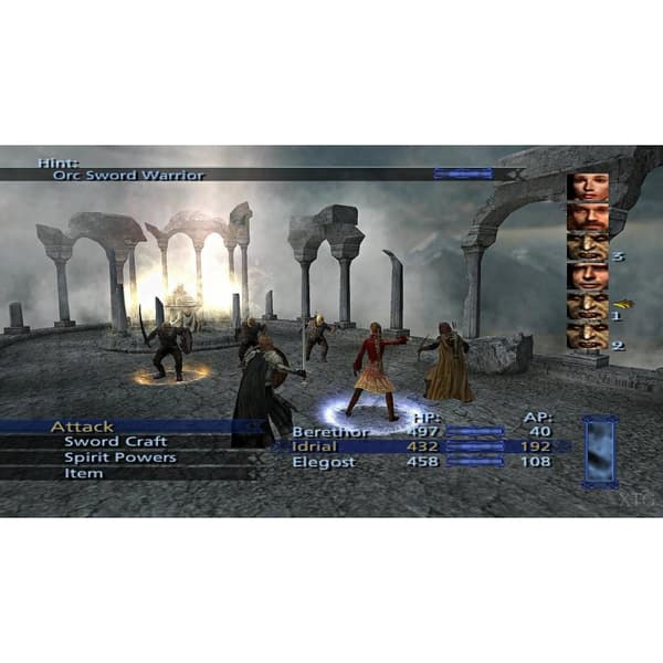 The Lord of the Rings The Third Age Playstation 2 PS2 Danish (Brugt)