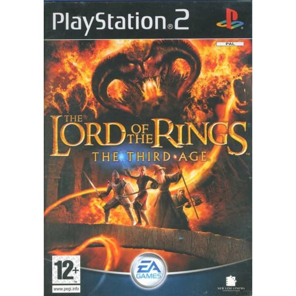 The Lord of the Rings The Third Age Playstation 2 PS2 Danish (Brugt)