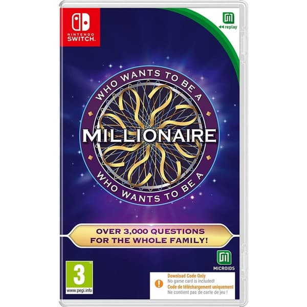 Who Wants To Be a Millionaire (Code in a box) (Nintendo Switch)