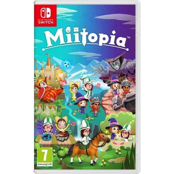 Nintendo Miitopia-spel - Nintendo Switch - RPG-äventyr - PEGI 7