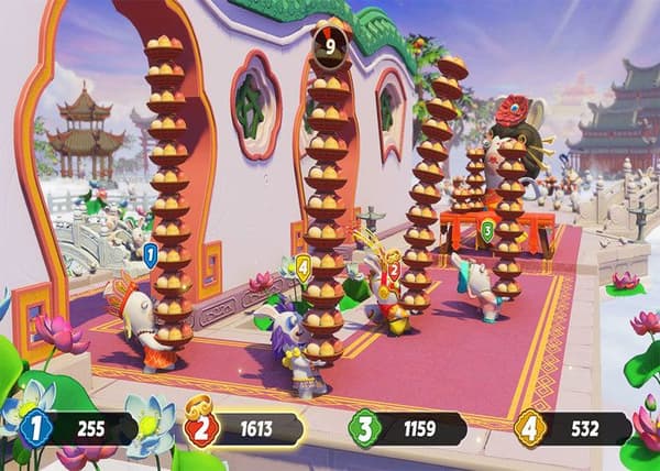 Festspel - Ubisoft - RABBIDS PARTY OF LEGENDS - 50 minispel - Upp till 4 spelare - Nintendo Switch