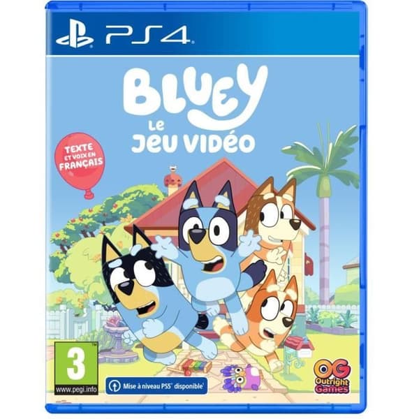 Videospel - Outright Games - Bluey PS4 - Lokalt multiplayer - Interaktiva äventyr - PEGI 3+