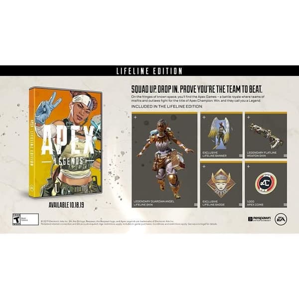 Videospel - Electronic Arts - Apex Legends Lifeline Edition - PS4 - Special Edition - Legendariska skins