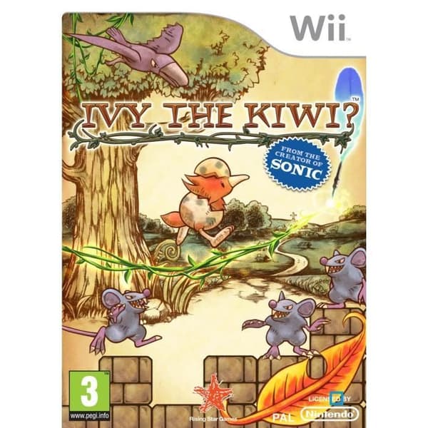 IVY THE KIWI / Wii konsolspel- USED