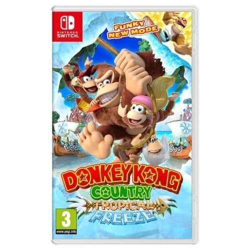Videospel - Nintendo - Donkey Kong Country: Tropical Freeze - Flera spelare - Switch - PEGI 3+- USED