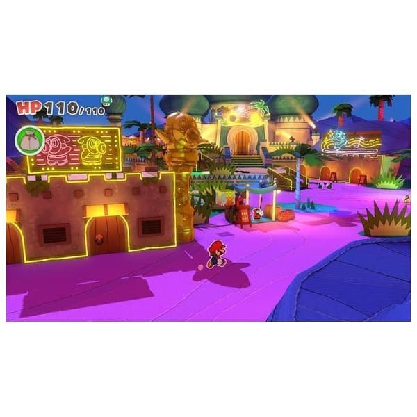 Paper Mario The Origami King - [Italiensk version - Flerspråkig]- USED