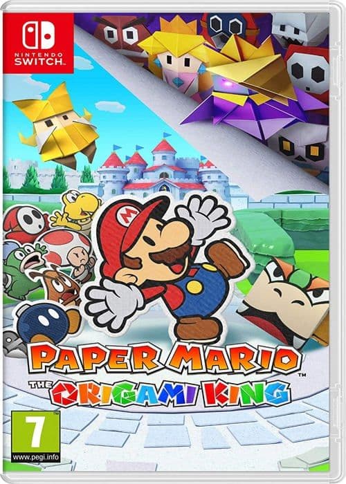 Paper Mario The Origami King - [Italiensk version - Flerspråkig]- USED