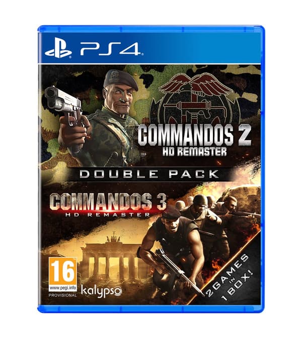 Commandos 2 + Commandos 3 HD Remaster Double Pack (PlayStation 4)