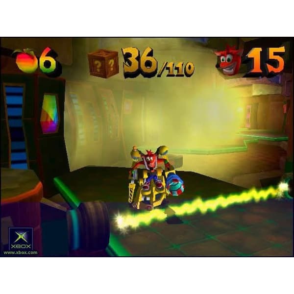 Crash Bandicoot The Wrath of Cortex Nintendo Gamecube Players Choice (Brukt)