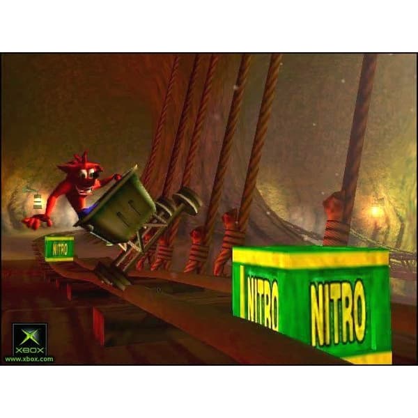 Crash Bandicoot The Wrath of Cortex Nintendo Gamecube Players Choice (Brukt)