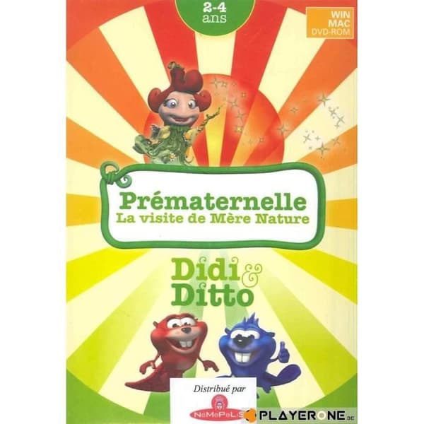 Didi och Ditto - Moder Naturs besök (förskola) (*): PC DVD ROM, FR