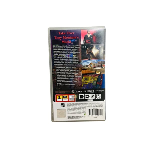 Scarface Money Power Respect (EUR PEGI/ PSP)