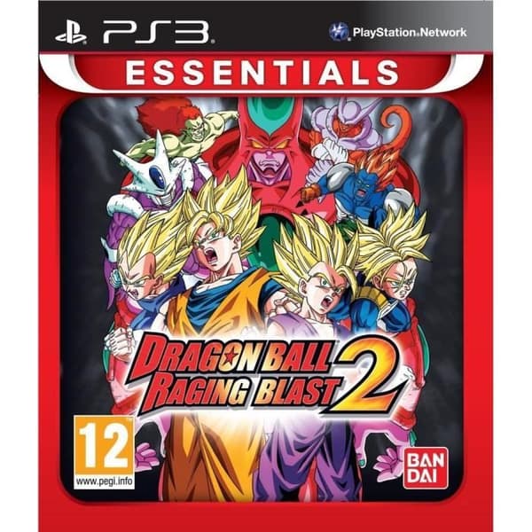Dragon Ball Raging Blast 2 Essentials PS3-spel- USED