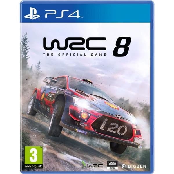 WRC 8 Playstation 4-spel- USED