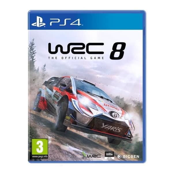 WRC 8 PS4-spel- USED