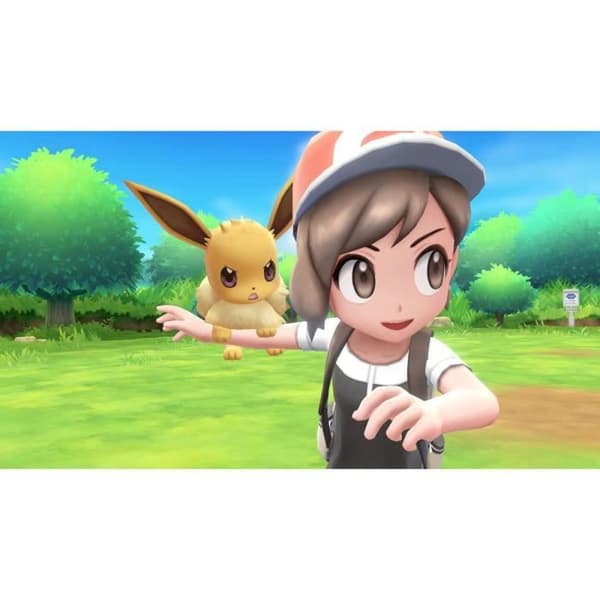 Pokémon: Let's Go, Eevee • Nintendo Switch-spel- USED