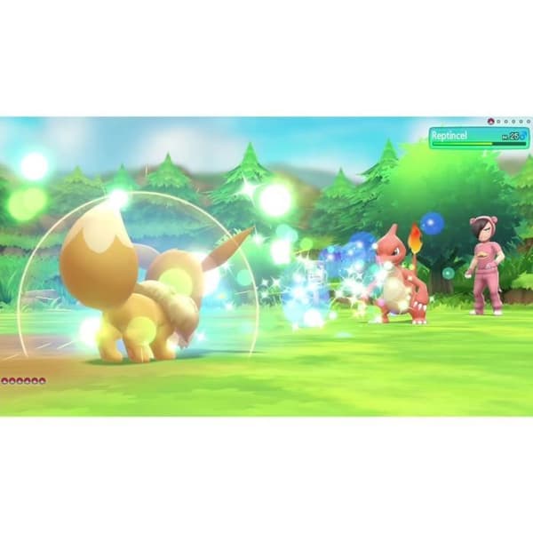 Pokémon: Let's Go, Eevee • Nintendo Switch-spel- USED