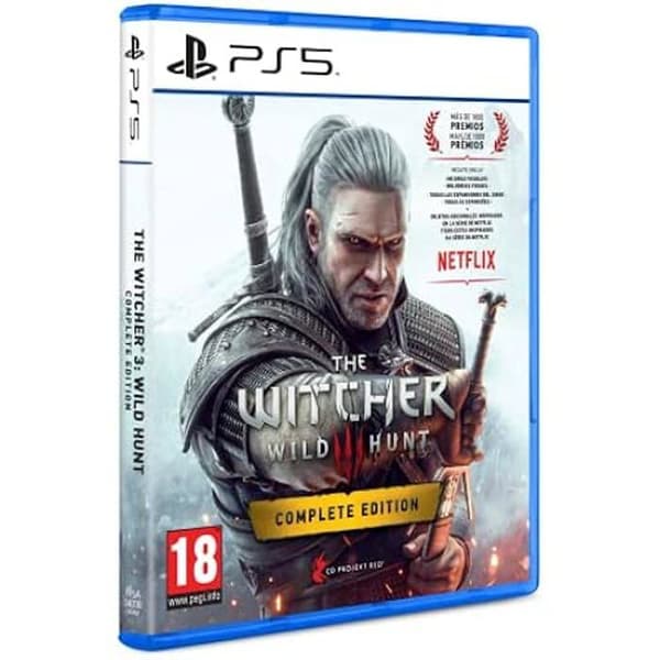 Videospel - Witcher 3 - Komplettutgåvan - RPG - 100% UNCUT - Tysk förpackning