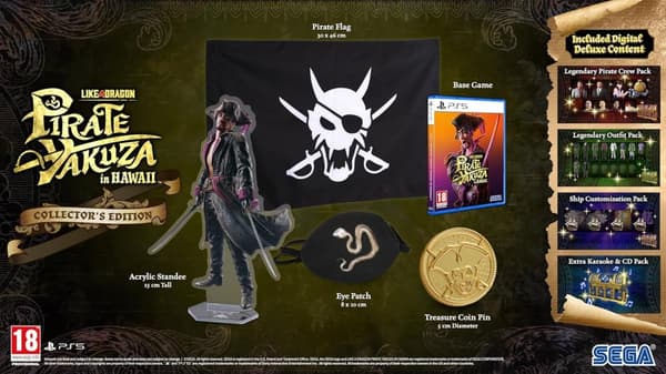 Like a Dragon: Pirate Yakuza in Hawaii (Collector Edition) (PlayStation 5)
