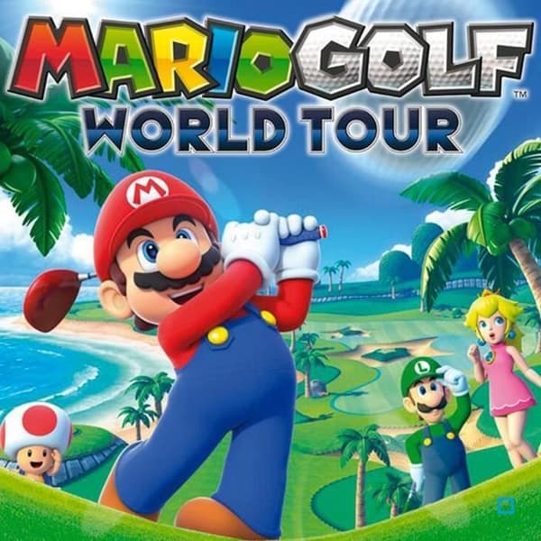 Mario Golf World Tour 3DS-spel- USED