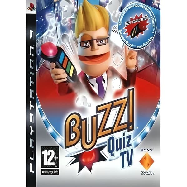 BUZZ QUIZ TV / PS3 KONSOLSPEL- USED