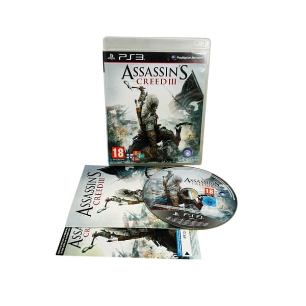 Assassins Creed III / 3 (Svenska versionen / PS3)