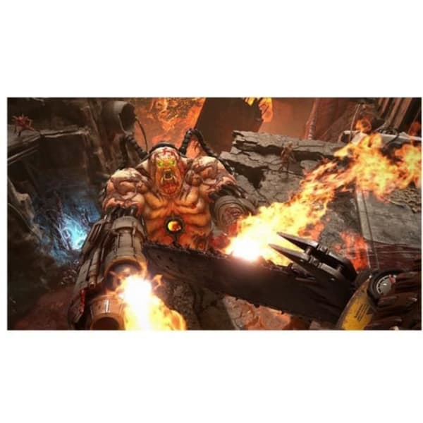 Spel PS4 - Bethesda - Doom Eternal - Äventyr - Standardutgåvan - PEGI 18+- USED