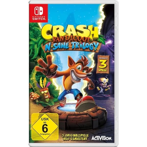 Crash Bandicoot Nintendo Switch - Videospel för Nintendo Switch