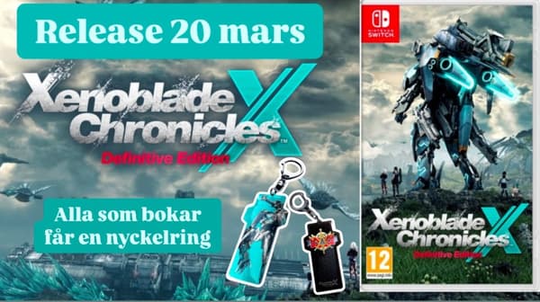 Xenoblade Chronicles X: Definitive Edition med förhandsbokningspremie UKV