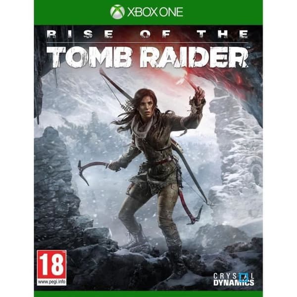 Rise of The Tomb Raider Xbox One-spel- USED