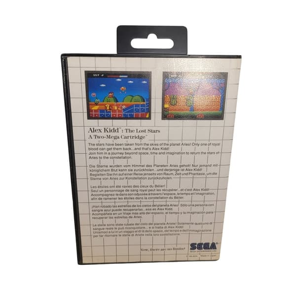 Alex Kidd: The Lost Stars (EUR / CIB MS)